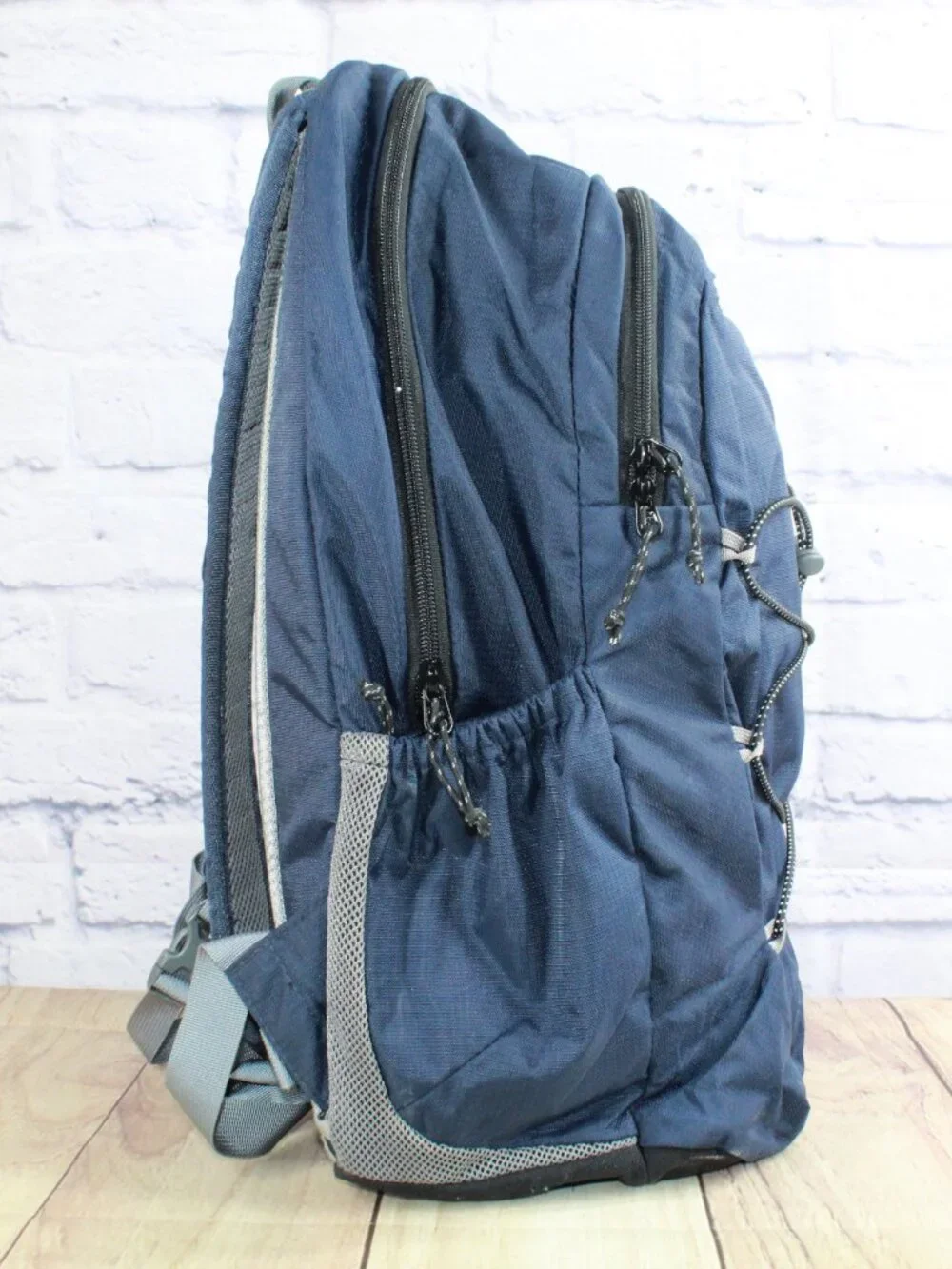LL Bean Unisex Adult Comfort Carry Laptop School Hiking Backpack Navy Blue 30L